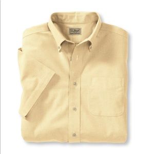 Men's Classic Oxford Cloth Shirt, Short-Sleeve